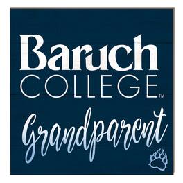 Jardine - CUNY Baruch College 10" x 10" Grandparent Plaque - Navy