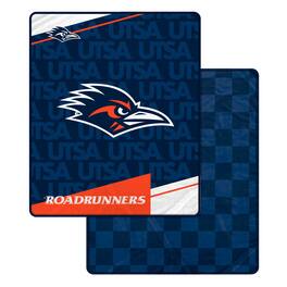 Pegasus - UTSA Roadrunners 60" x 70" Diagonal Ghost Checkered Double-Sided Blanket - Multicolor