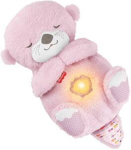Fisher Price - Soothe & Snuggle Otter Pink - Collectibles - Multicolor