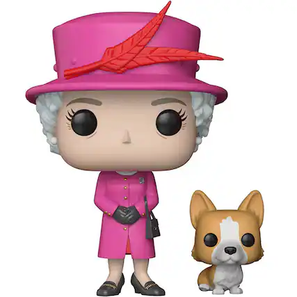 Front. Funko - Funko Pop! Queen Elizabeth II Pink - Multi-Color.