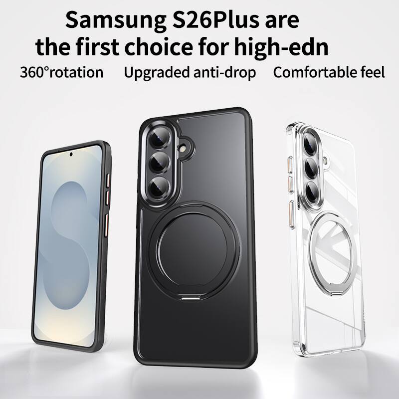 Samsung S26Plus are the first choice for high-end  
360° rotation  
Upgraded anti-drop  
Comfortable feel