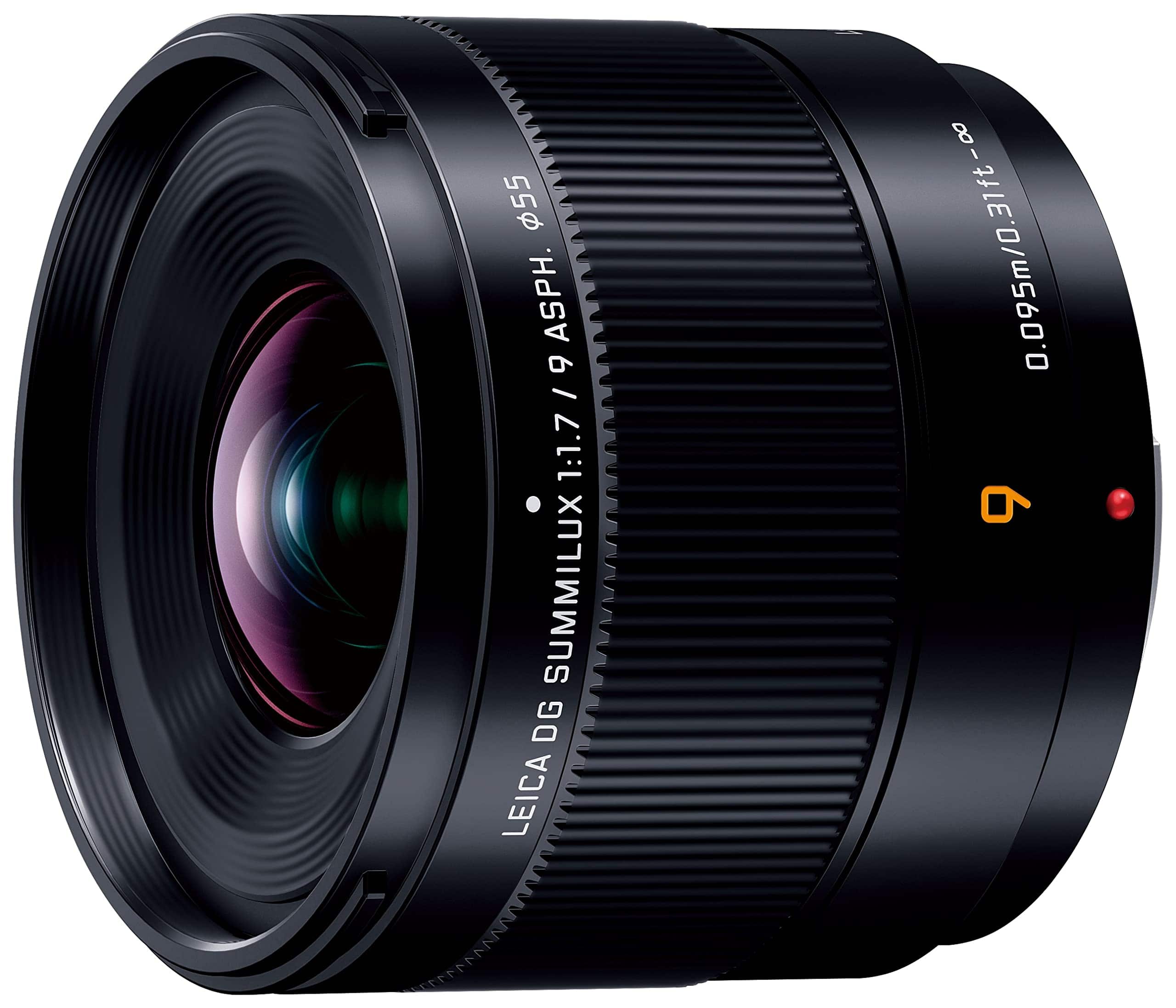 Panasonic - H-X09 (DG SUMMILUX 9mm / F1.7 ASPH. Micro Four Thirds) Camera Lens (International Model) - Black