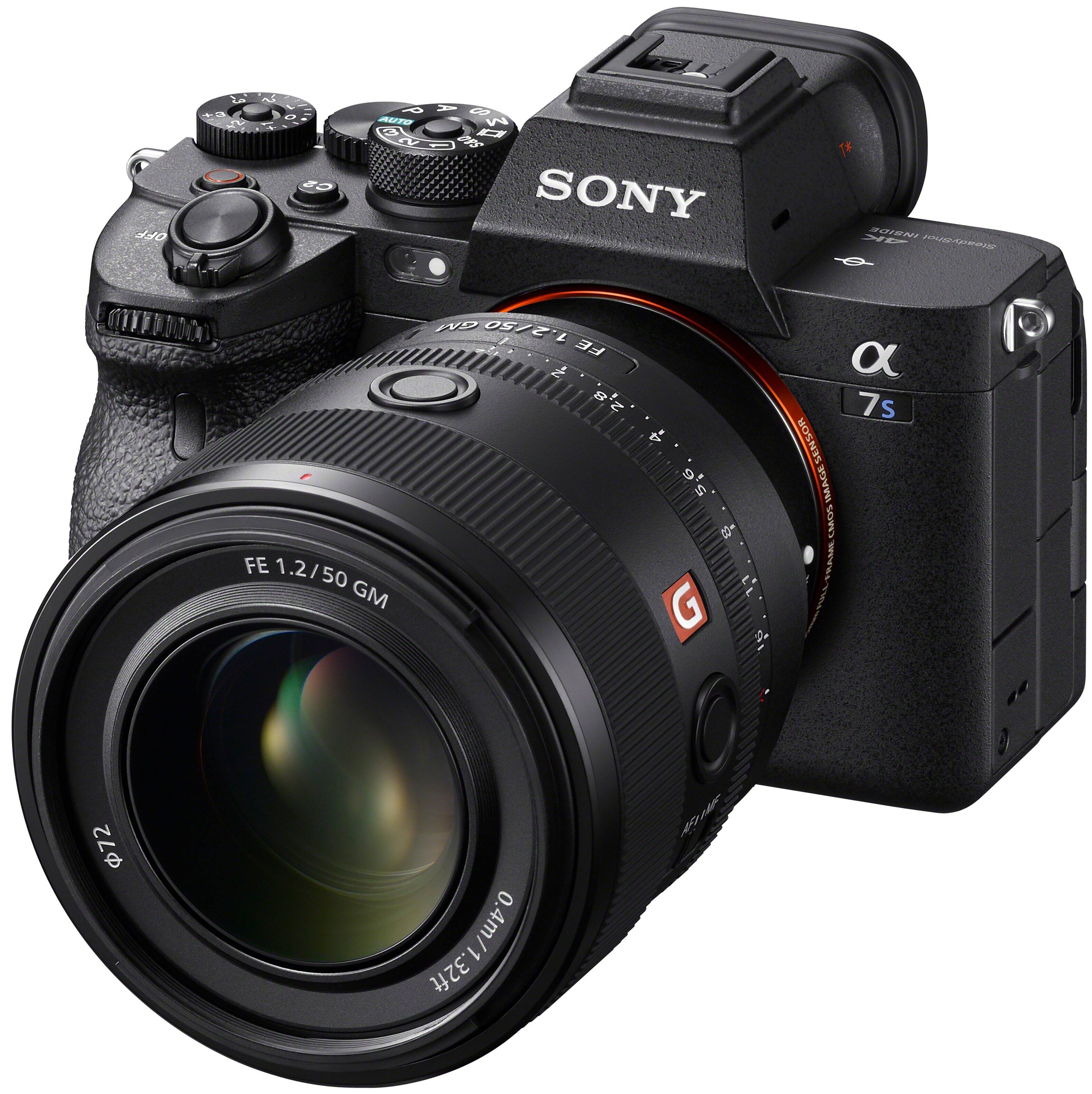 SONY  
α  
7S  
FE 1.2/50 GM  
G  
IMAGE SENSOR  
CMOS  
TRAME  
72  
0  
0.4m/1.32ft  
4m/13.12ft  
AE
