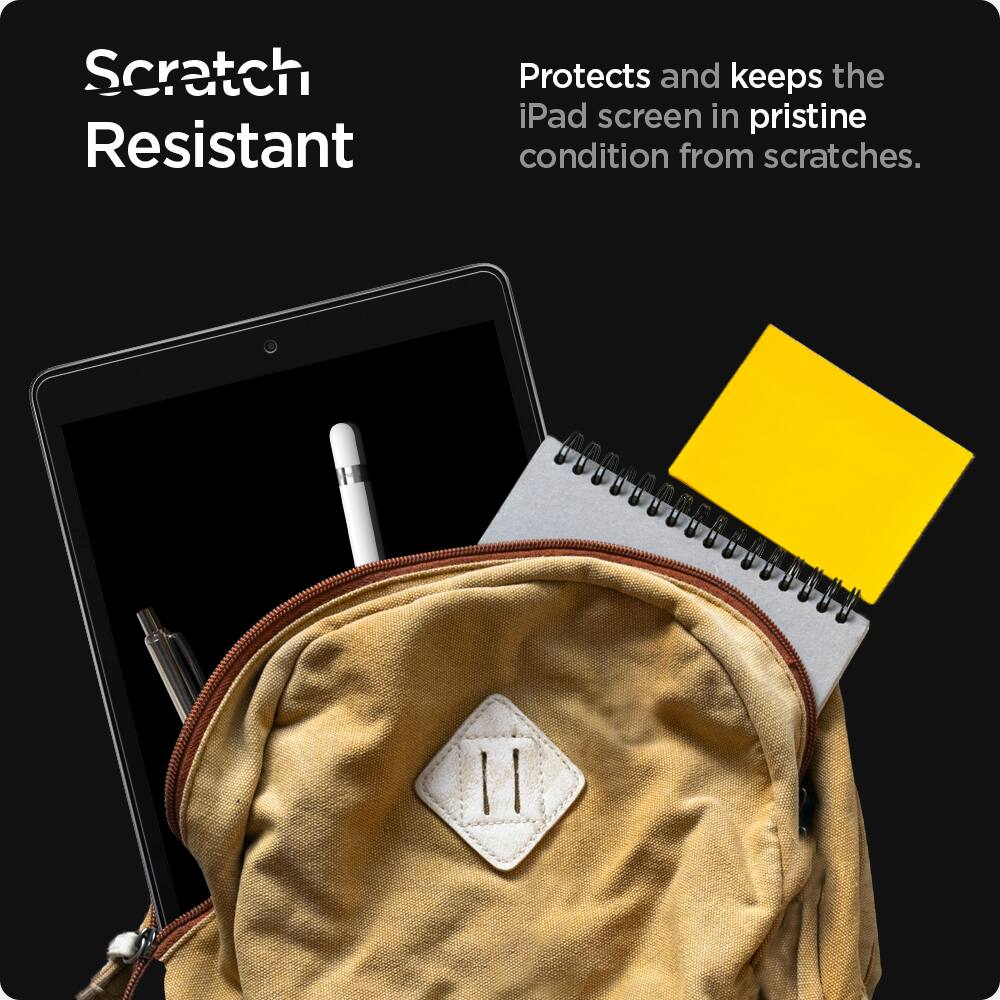 Scratch Resistant  
Protects and keeps the iPad screen in pristine condition from scratches.