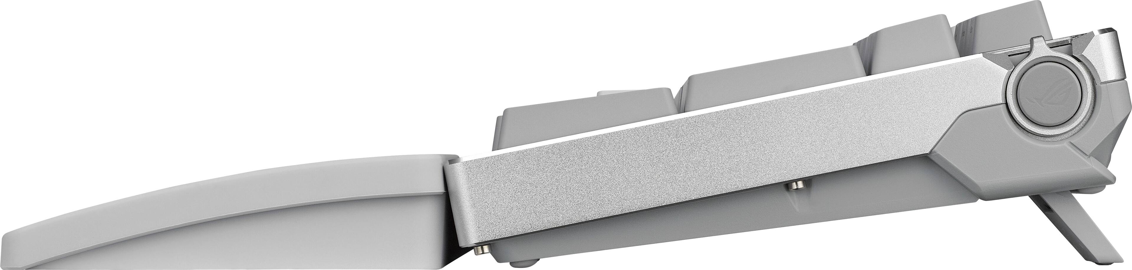 Alt View 9. ASUS - ROG Azoth 96% Wireless Magnetic Hall Effect RGB Gaming Keyboard with Hot-Swappable ROG HFX V2 Switches - White.