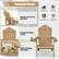 Humanized Details
Weather Resistance
Stable Structure
Reinforced Backrest with Slats
Low Maintenance
Quick Assembly
Elegant Fan Shape Design
3.5"
Hidden Movable Cup Holder