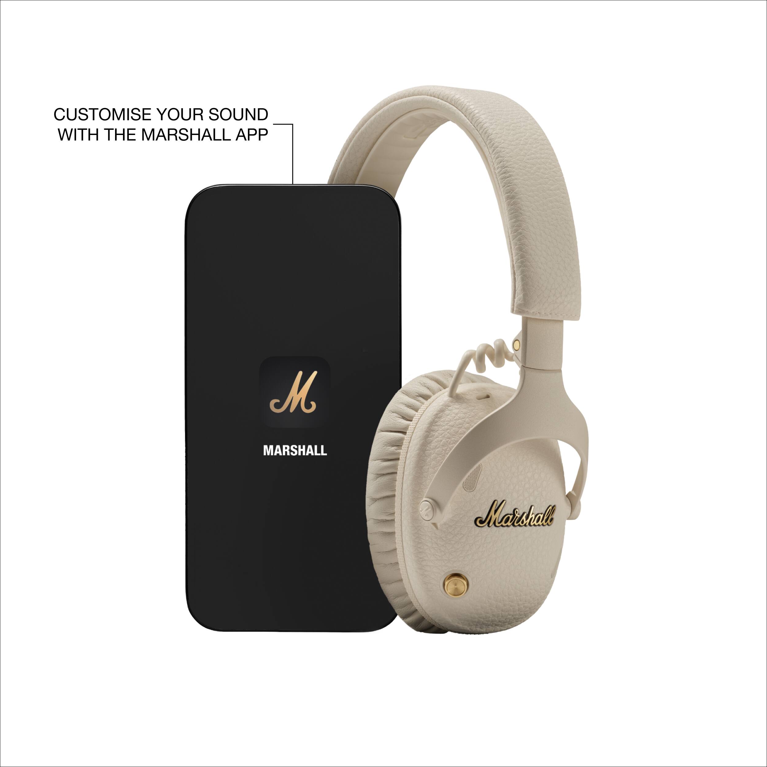 CUSTOMISE YOUR SOUND WITH THE MARSHALL APP

MARSHALL