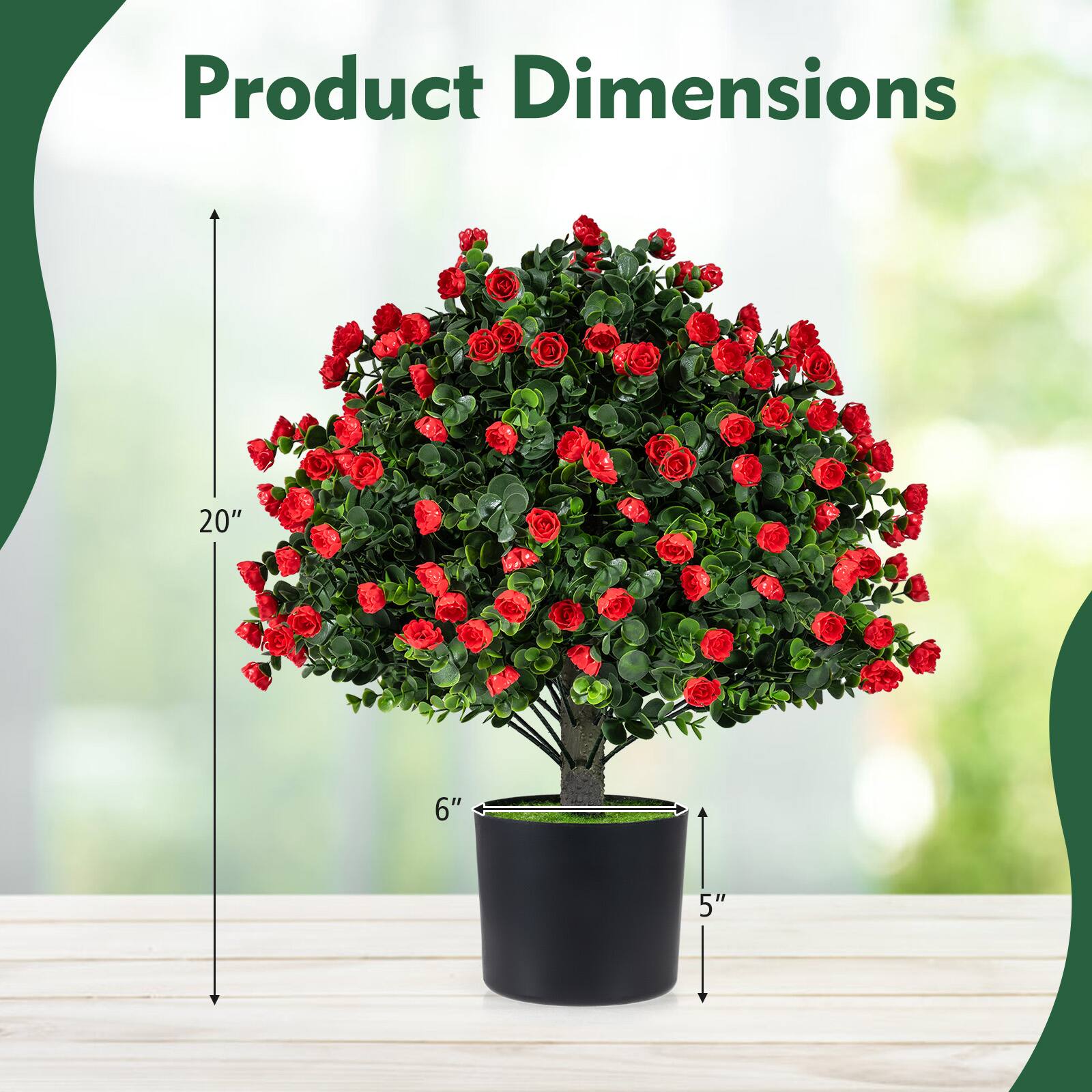 Product Dimensions: 20" x 6" x 5"