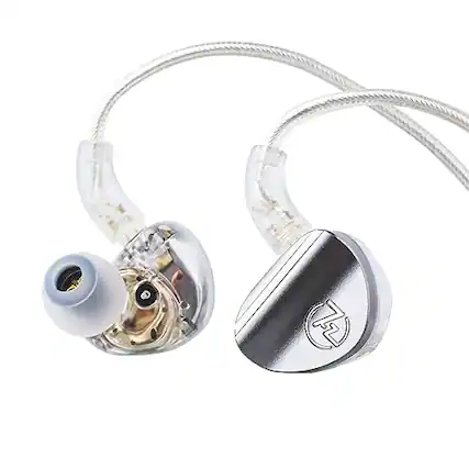 Front. Vulpecula Spade - 7HZ SONUS 1DD+1BA Dual Driver in Ear Monitor, HiFi in Ear Earphone IEM, with Detachable High-end Silver-Plated OCC.