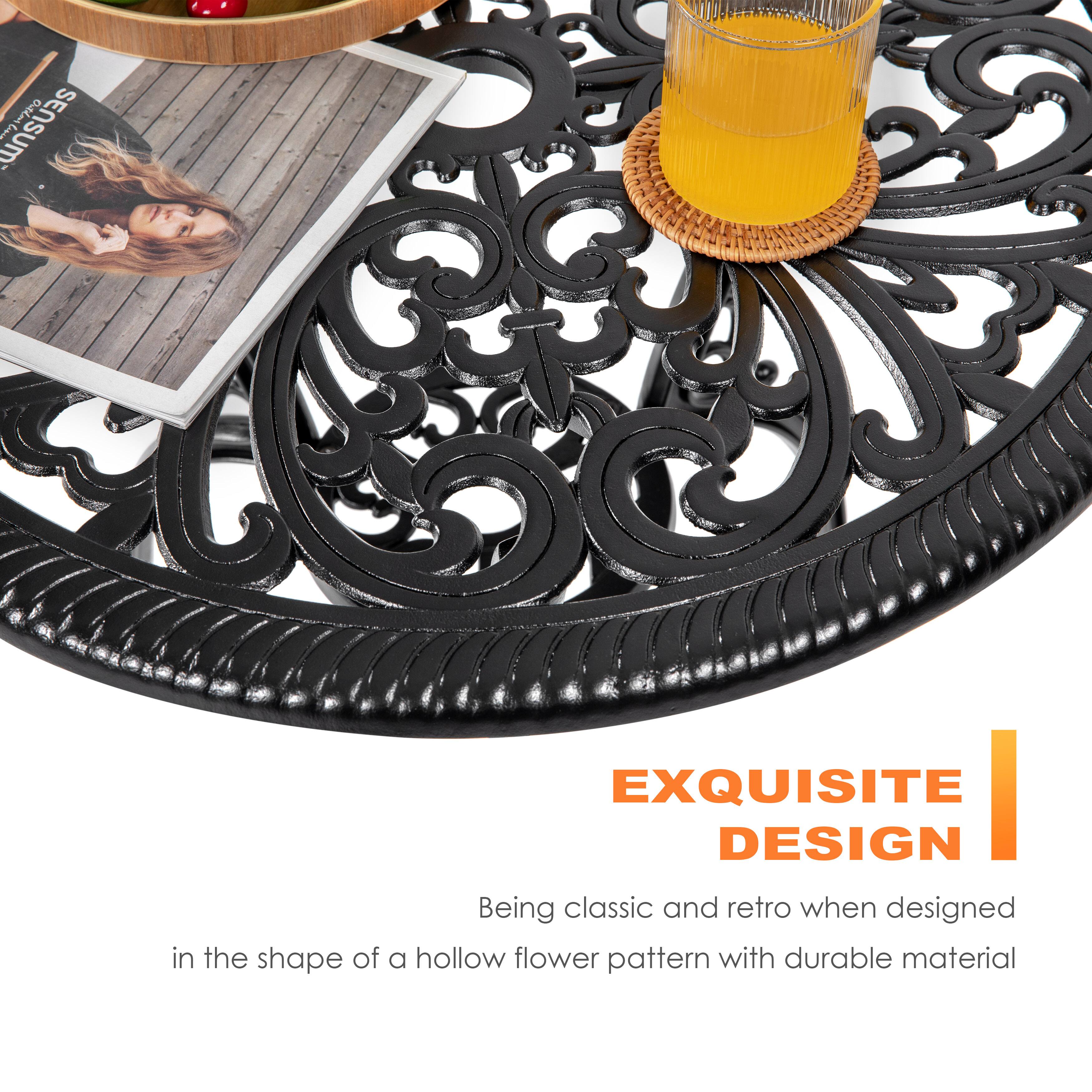 **SENSUM**

**EXQUISITE DESIGN**

Being classic and retro when designed in the shape of a hollow flower pattern with durable material