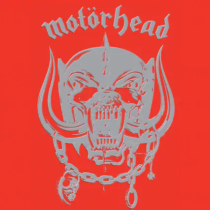 Front. Motorhead - Motorhead (Ace 50th Anniversary Edition) - 2LP Foil Blocked Logo Sleeve - VINYL LP.