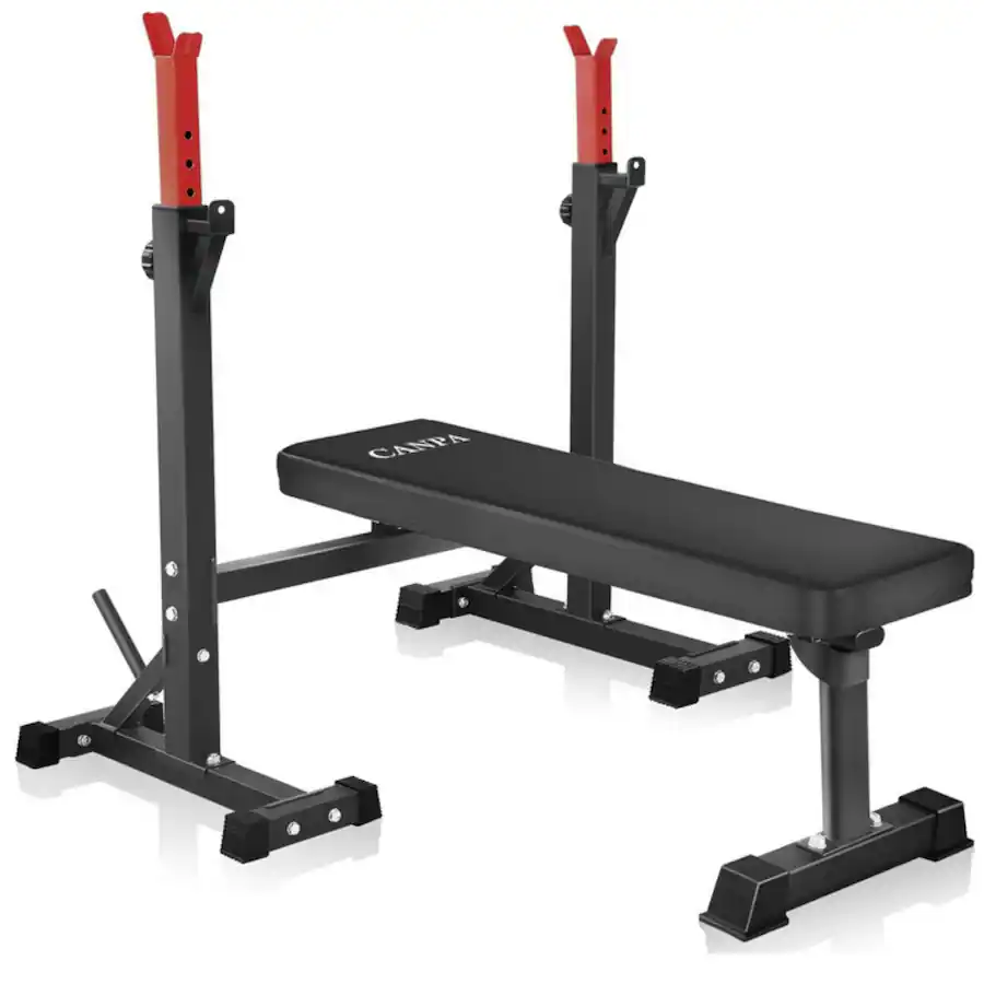KERDOM Adjustable Height Weightlifting Set Weight Bench Squat Rack kerdom-adjustable-height-weightlifting-set-weight-bench-squat-rack