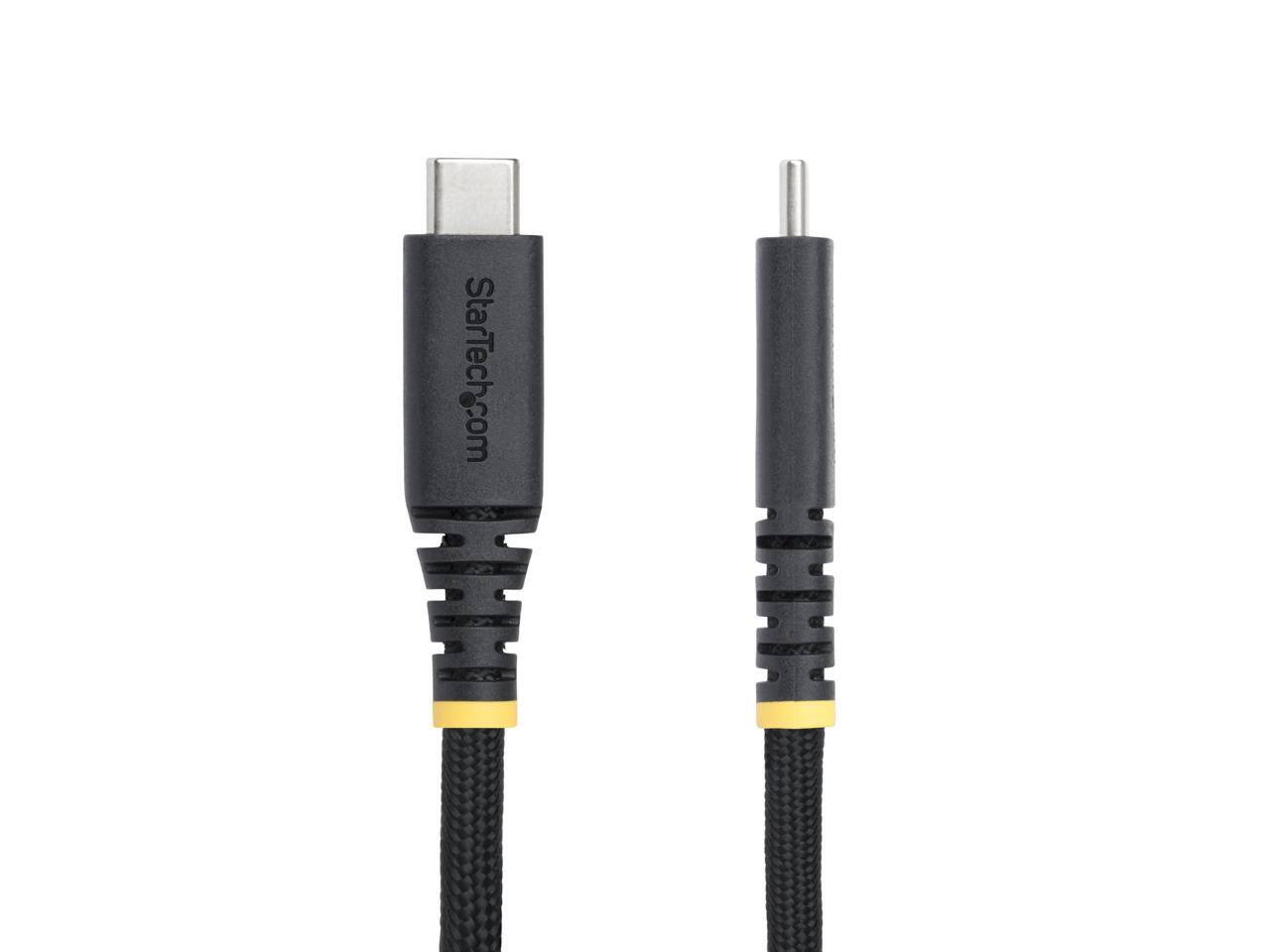 Alt View 5. StarTech.com - StarTech 10ft USB-C Cable, 240W PD EPR, Braided, USB 2.0, USB-IF Certified.