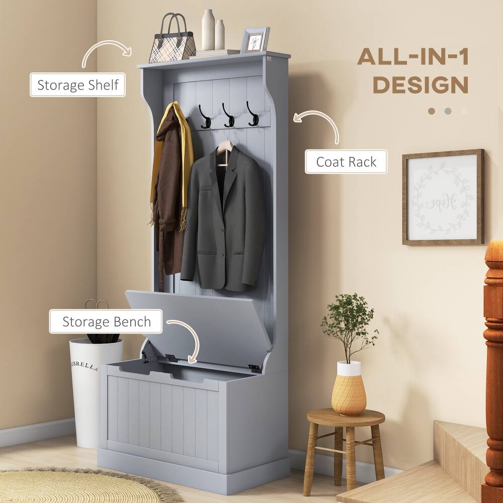 Storage Shelf  
ALL-IN-1 DESIGN  
Coat Rack  
Storage Bench  
BRELLA
