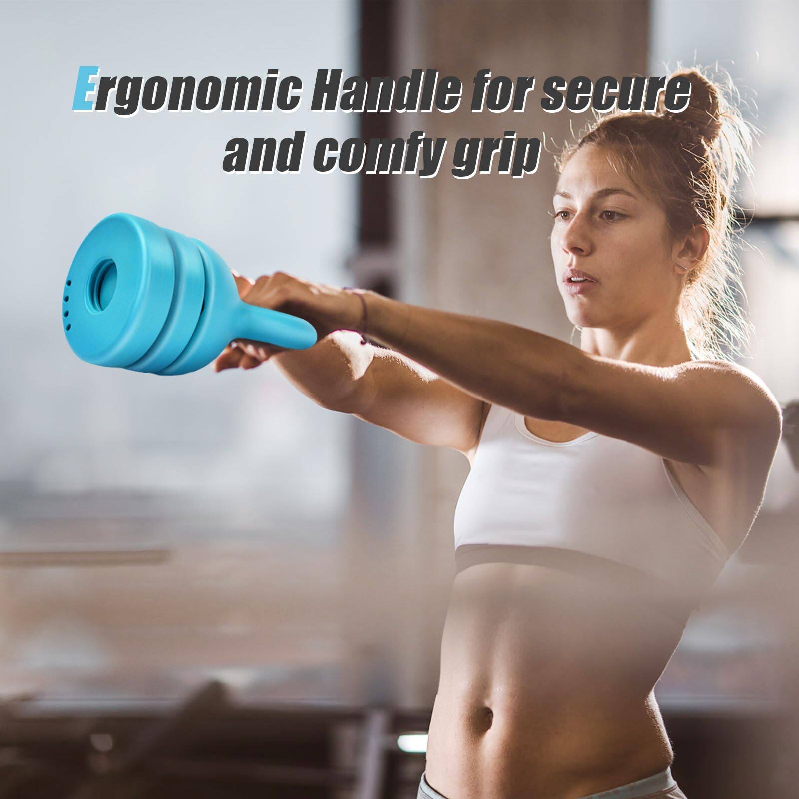 Ergonomic Handle for secure and comfy grip