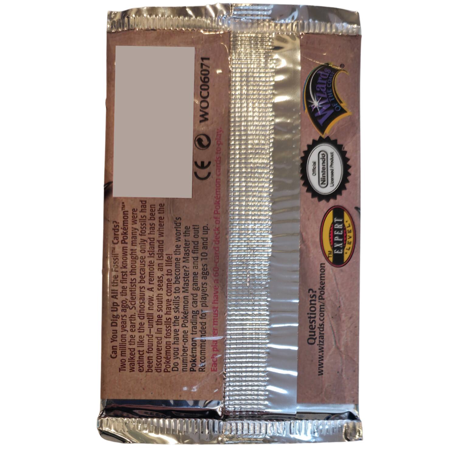 Pokémon OS3 Fossil Booster Pack | Zapdos - Best Buy