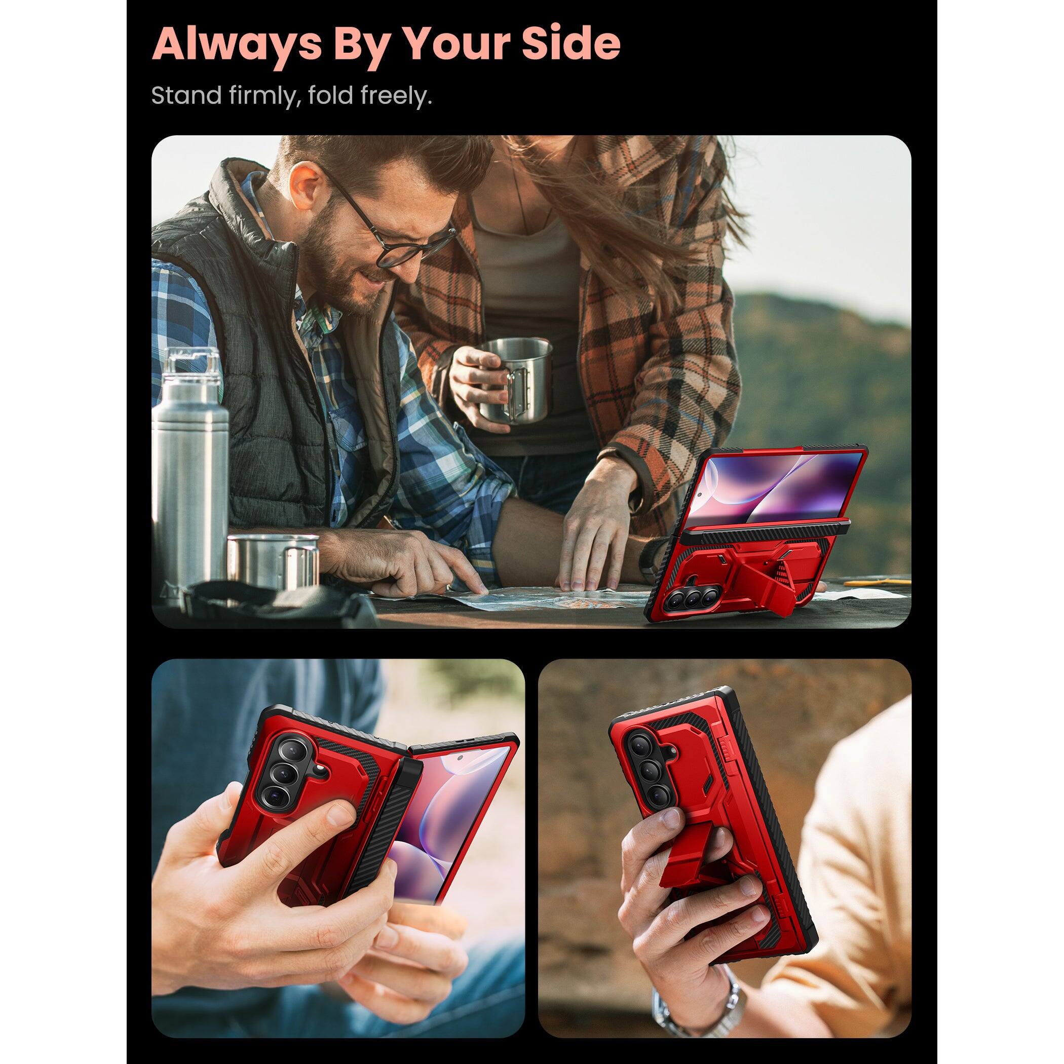 Always By Your Side  
Stand firmly, fold freely.