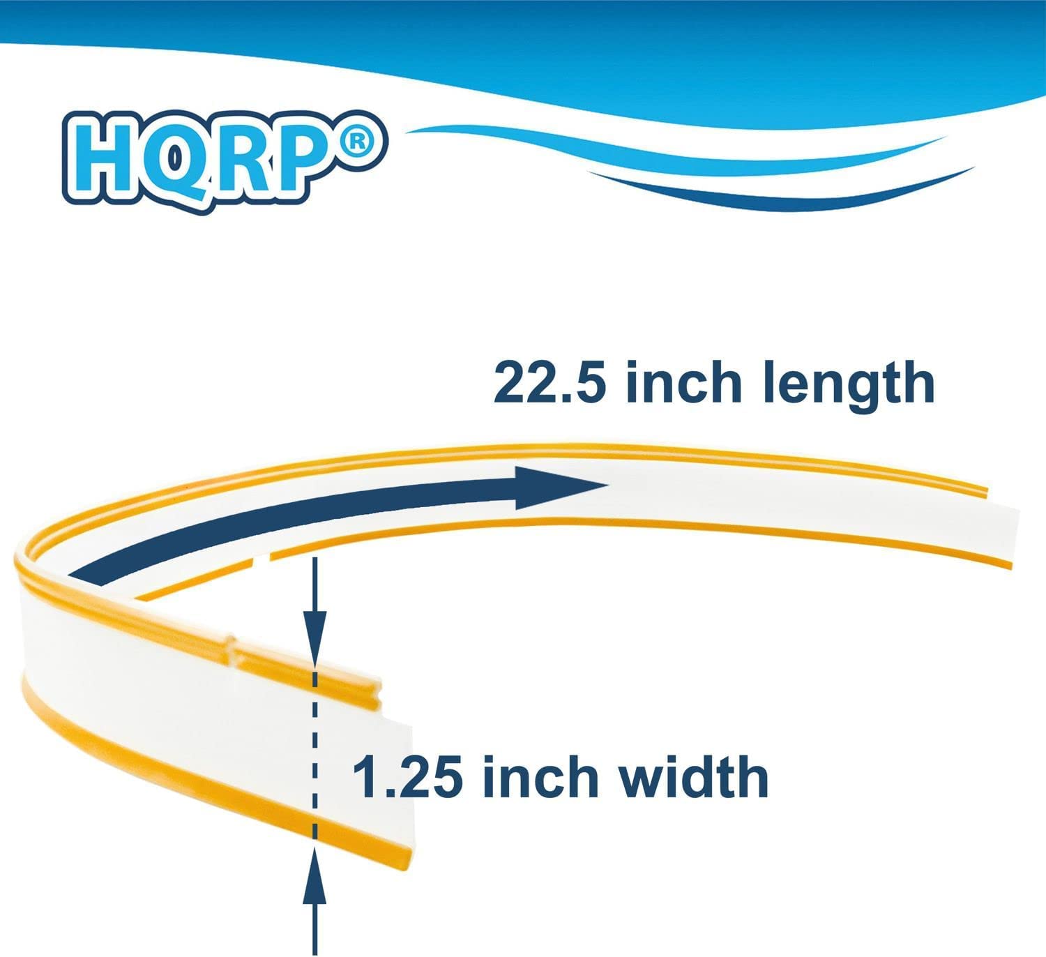 HQRP  
22.5 inch length  
1.25 inch width