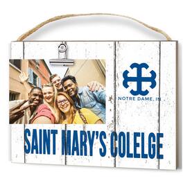 Jardine - Saint Mary's Belles 8'' x 10'' Weathered Design Clip It Frame - White