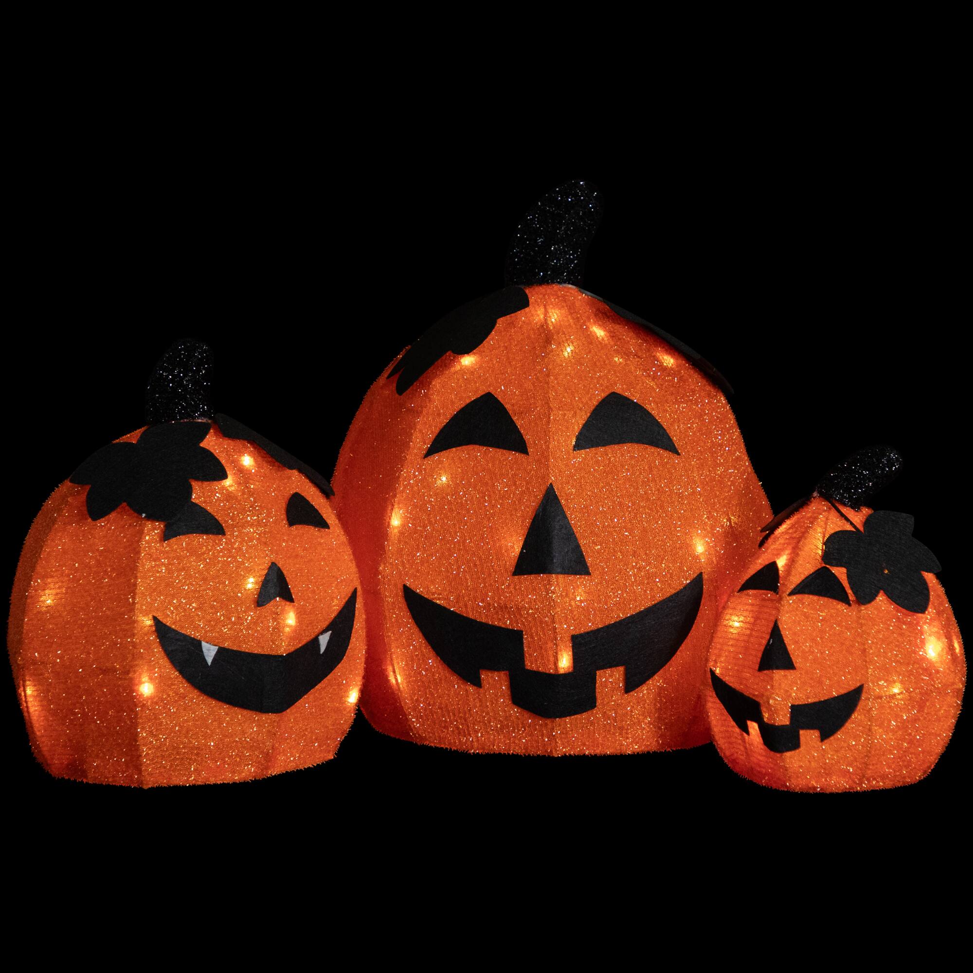 Northlight LED Lighted Jack O' Lantern Outdoor Halloween Decorations ...