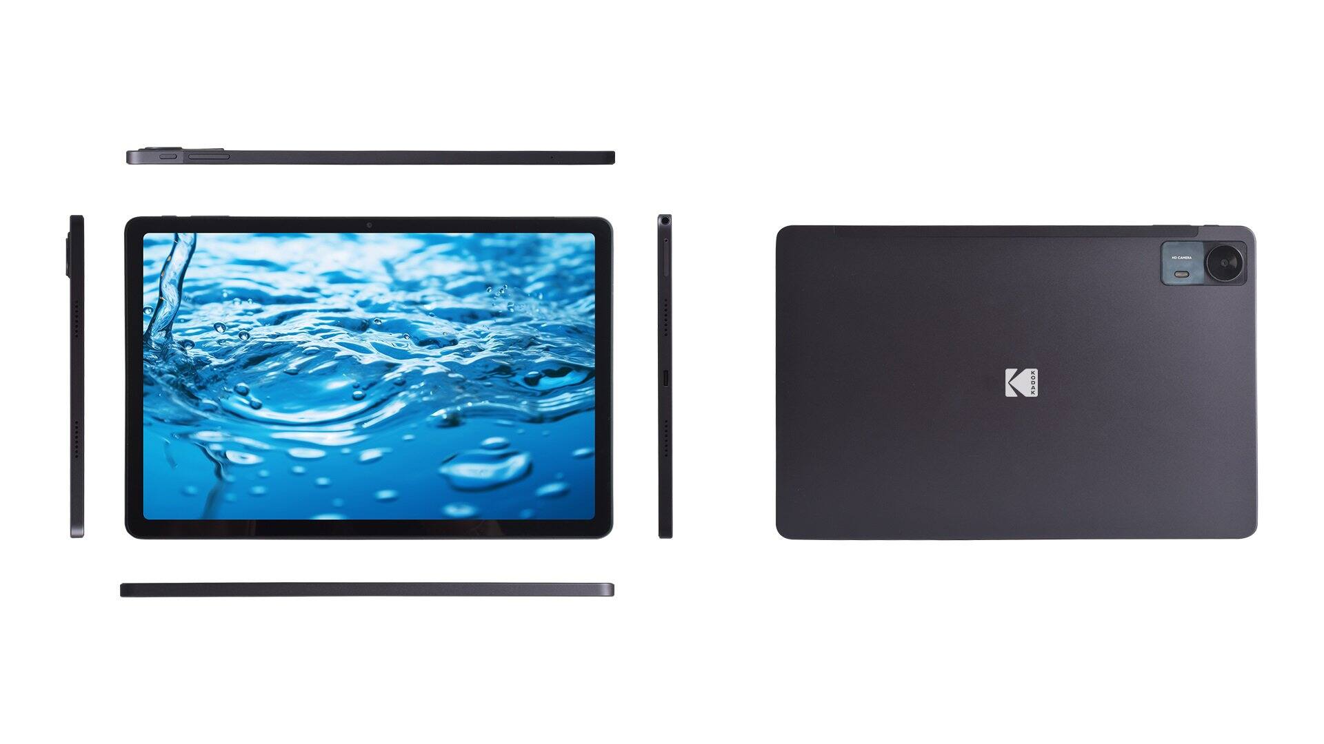 Alt View 2. Kodak - K11 10.95" 1200*1920 INCELL (G+G) 4GB+128G T606 Octa core Dual band WIFI 2.4G&5G / Bluetooth5.0 Android 15 Tablet - Jet Black.