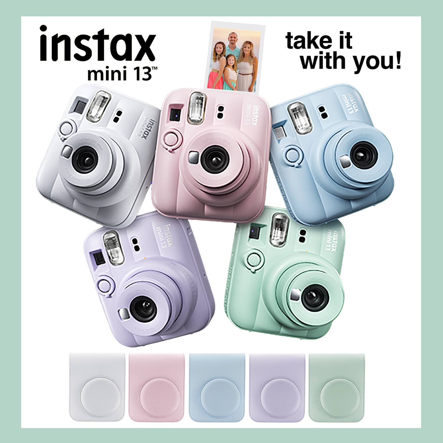 instax mini 13  
instax mini13  
instax take it with you!  
Etinim instax  
Etinim instax  
Erialm instax