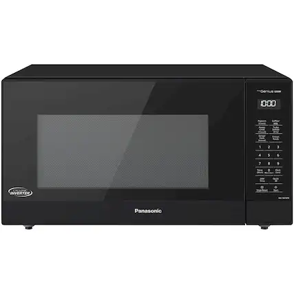 Genius 1250W
Popcorn
Coffee/ Milk
Power Level (11 Levels)
Turbo Defrost (8 kg)
Sensor Cook (Reheat)
Frozen Foods
1
2
3
4
5
6
7
8
9
Timer 0 Clock (More)
Add Time
Quick 30
CYCLONIC INVERTER
Stop/Reset
Start
NN-SNO-4P8
Panasonic