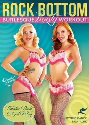 Front. ROCK BOTTOM :THE BURLESQUE BOOTY WORKOUT - DVD.