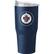 Front. Logo Brands - Winnipeg Jets 30oz. Flipside Powder Coat Tumbler - Multicolor.