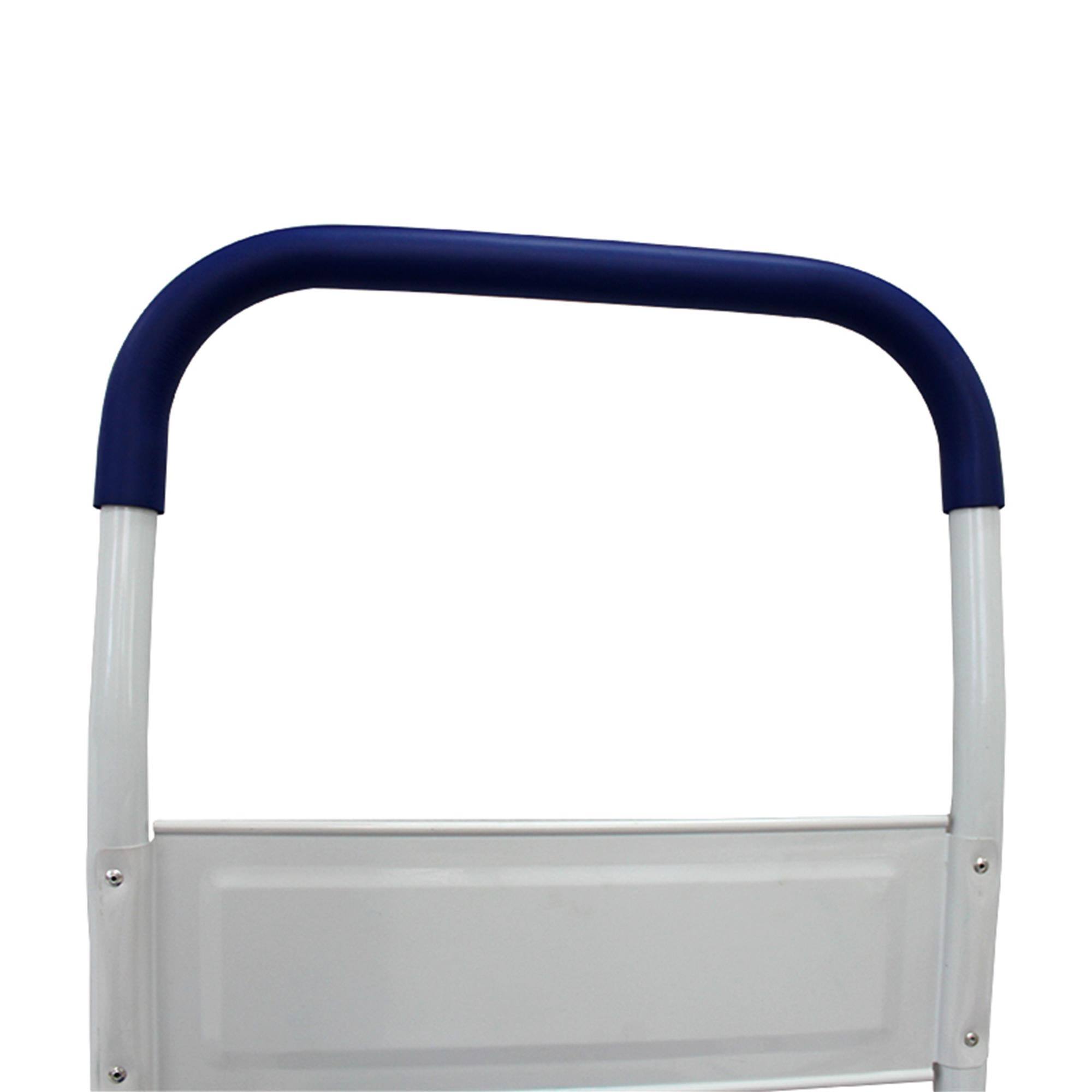 Alt View 5. Boyel Living - Blue Folding Heavy Duty Flatbed Cart 330 lbs Capacity Moving Platform Truck - Blue.