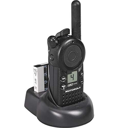 Motorola Solutions - Motorola Professional CLS1410 5-Mile 4-Channel UHF Two-Way Radio - Black
