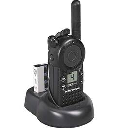 Motorola Solutions - Motorola Professional CLS1410 5-Mile 4-Channel UHF Two-Way Radio - Black