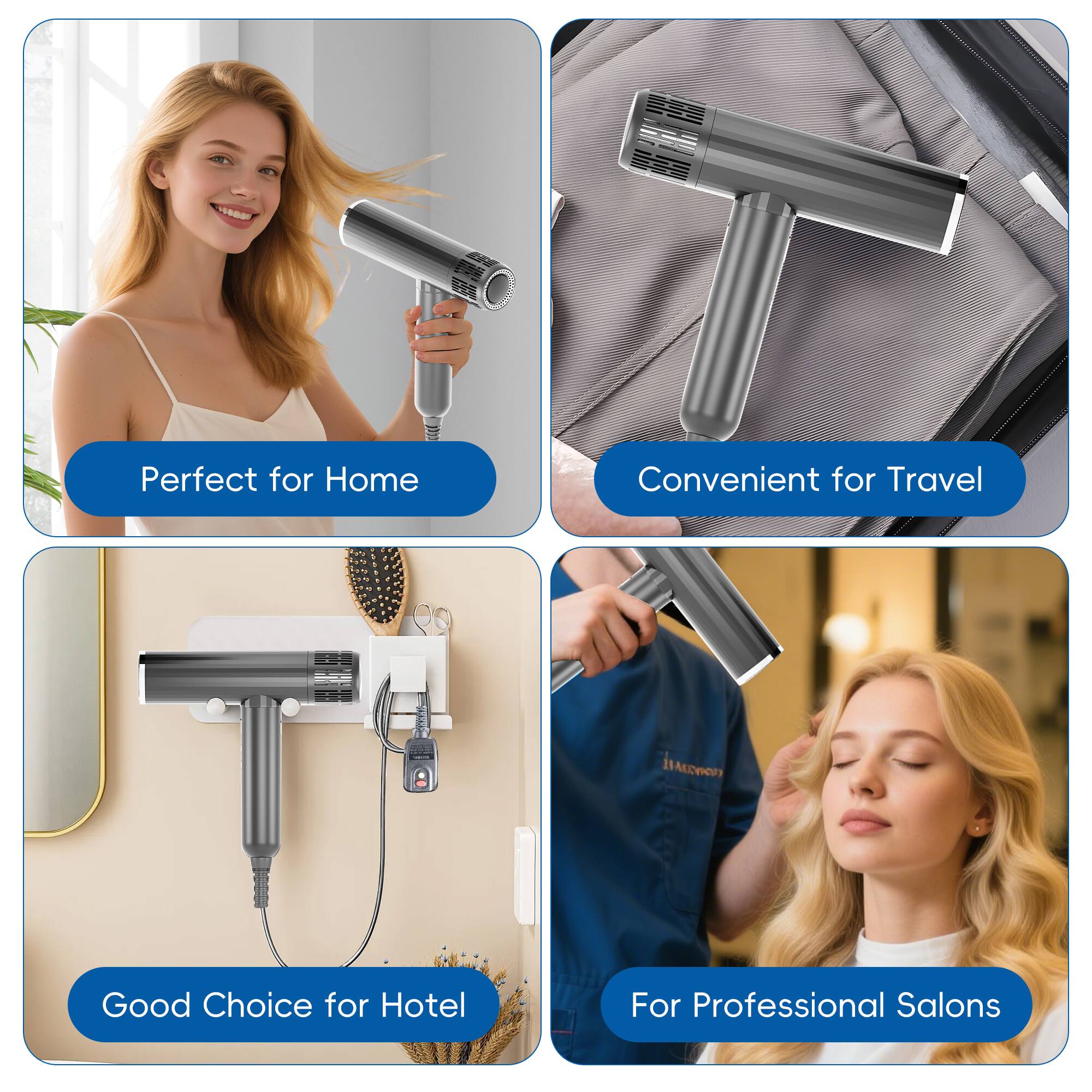 Perfect for Home, Convenient for Travel, Good Choice for Hotel, For Professional Salons