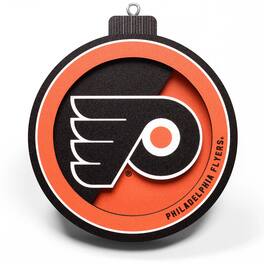 YouTheFan - Philadelphia Flyers 3D Logo Series Ornament - Multicolor