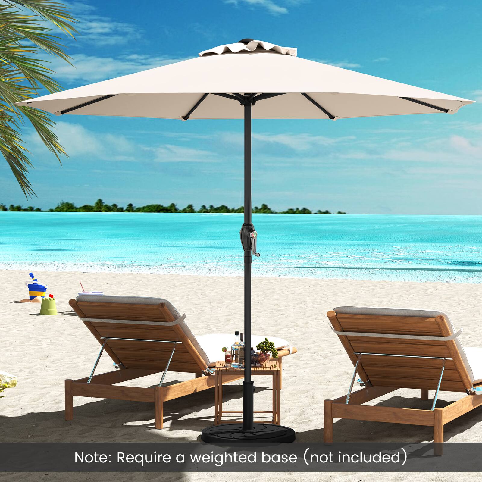 Note: Require a weighted base (not included)