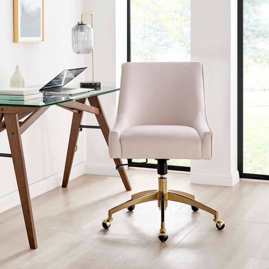 Modway Red Chair Discern Performance Velvet Office Chair by Modway Red EEI-5080 - Best Buy
