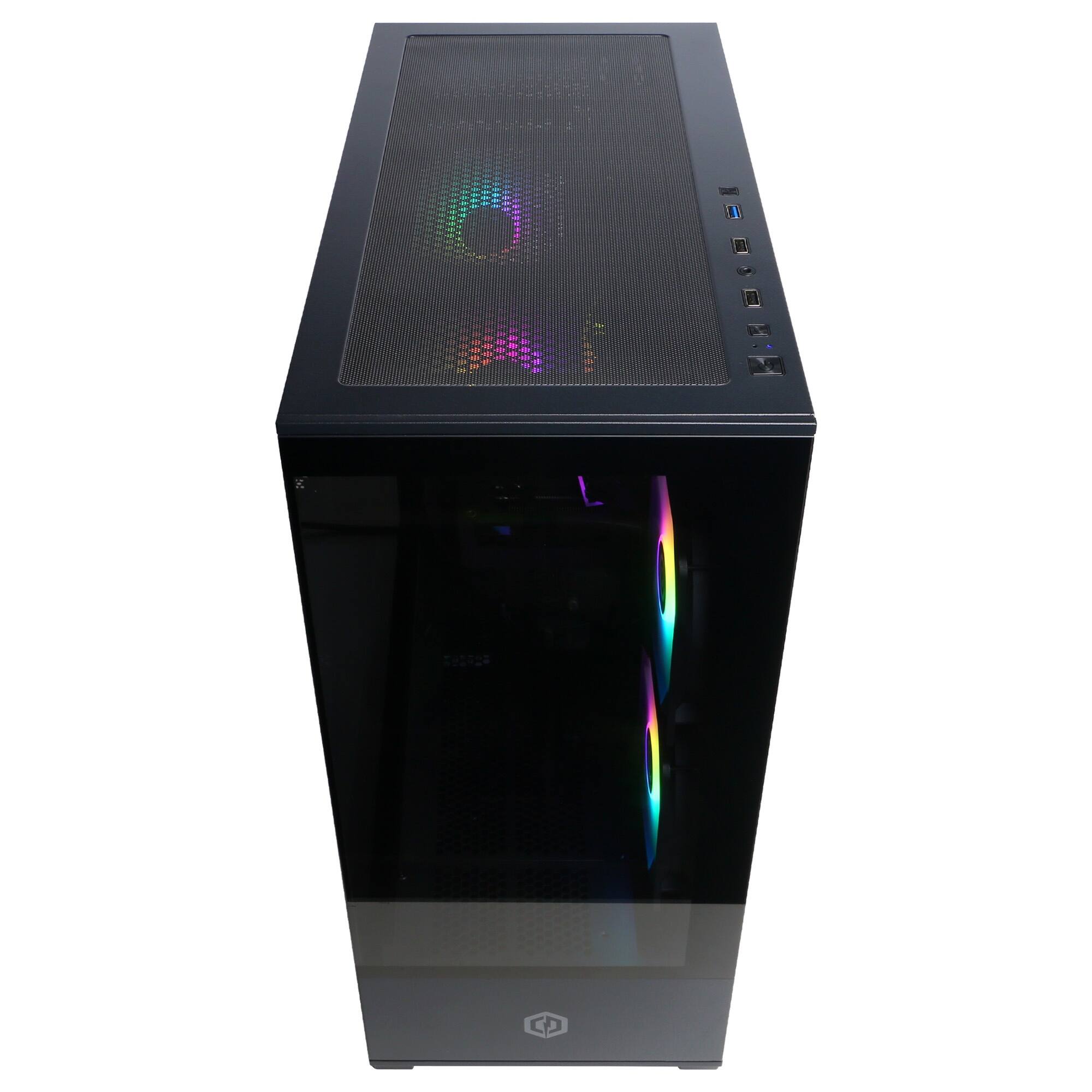 CyberPowerPC Gaming Desktop AMD Ryzen 5 8400F 2024 NVIDIA GeForce