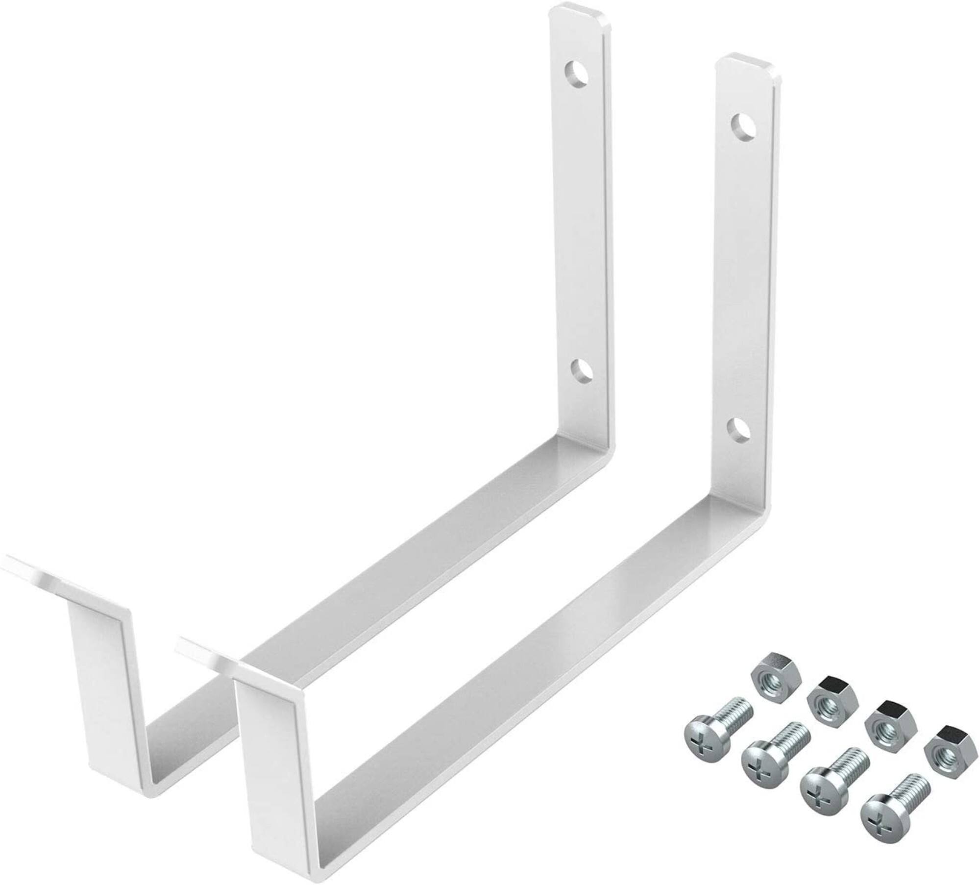Angle. Fleximounts - GRH3 2-Pack Utility Hooks - White.
