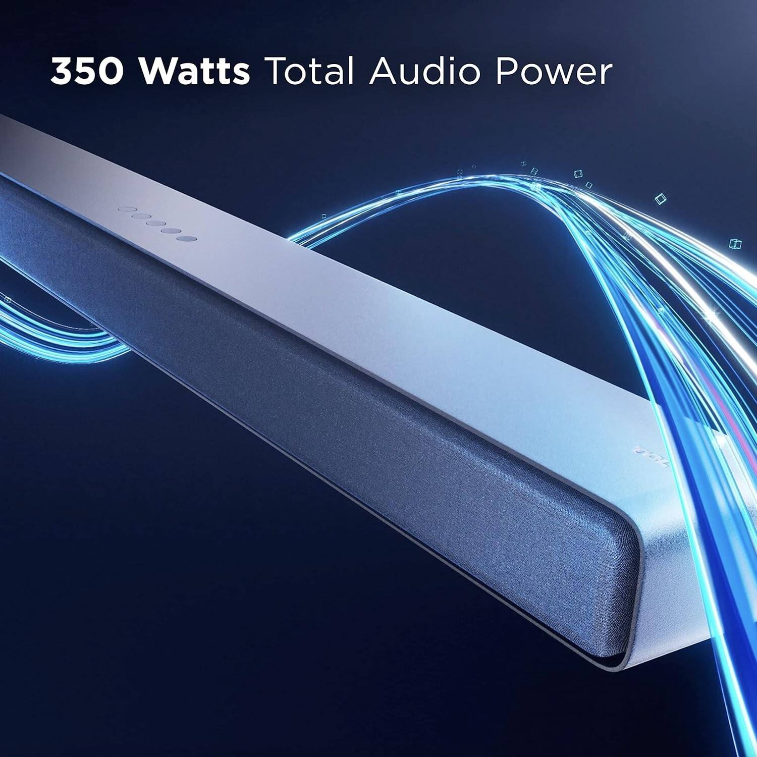 350 Watts Total Audio Power