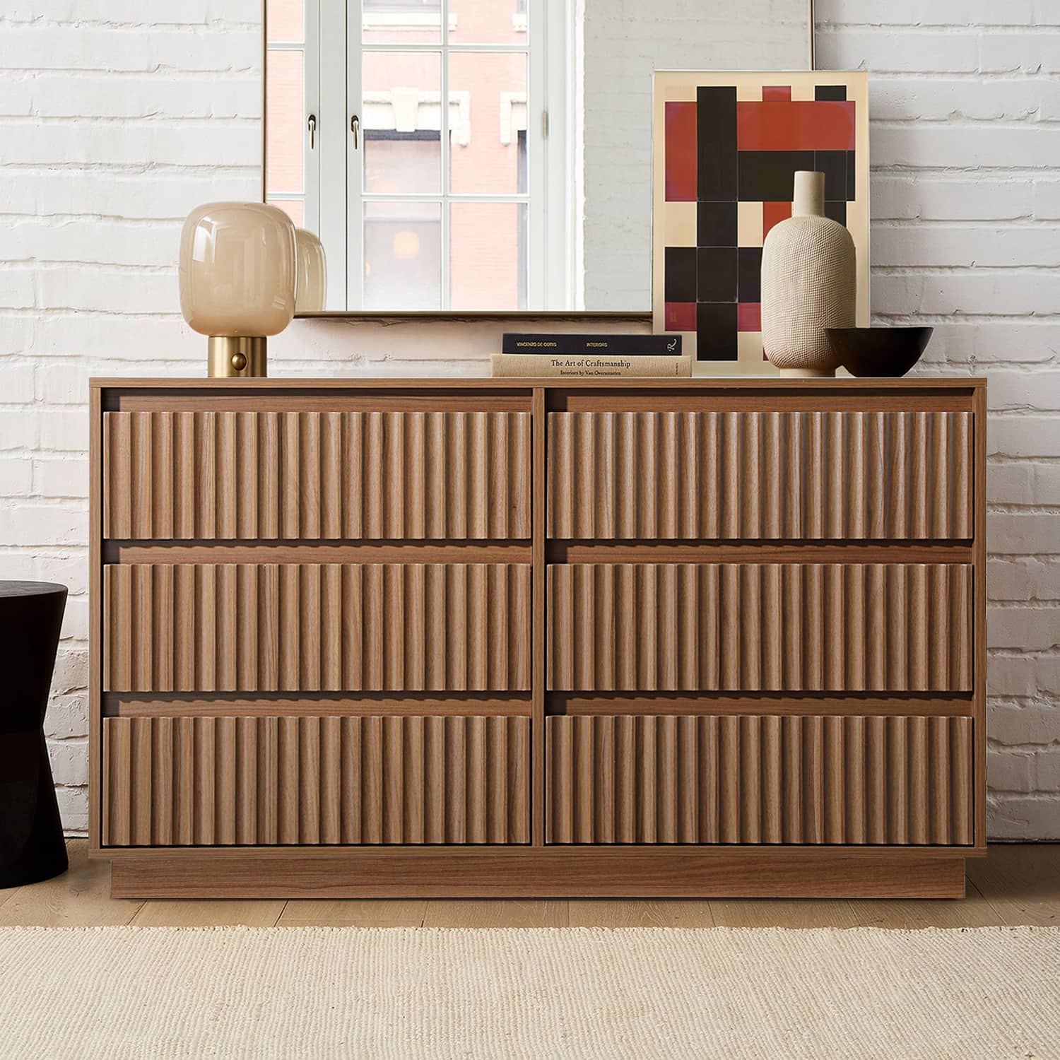 Koligey 6 Drawer Dresser 47