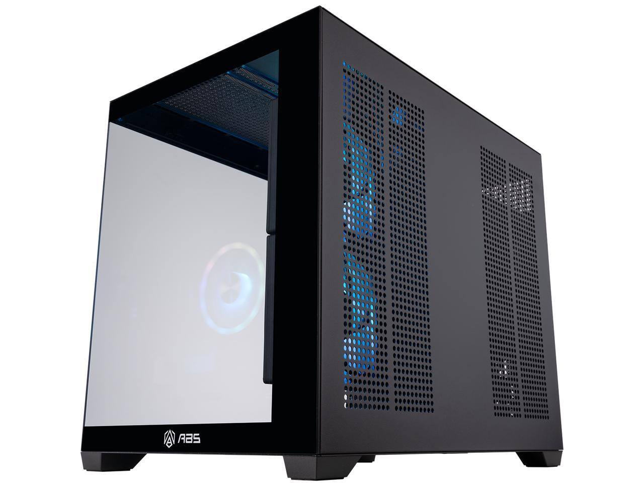 ADVANCED BATTLESTATIONS ABS Flux II Aqua Gaming PC Windows 11