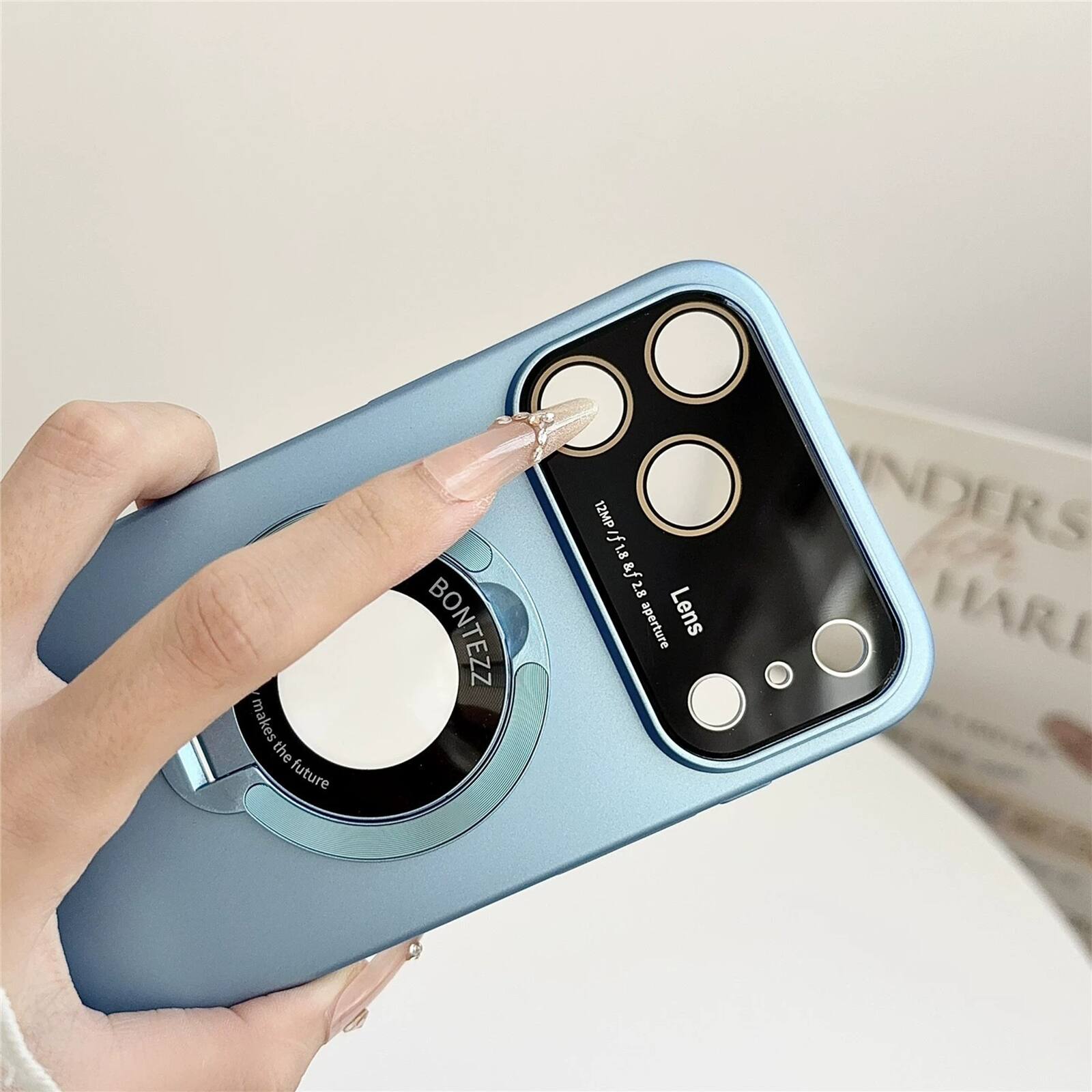 UUCOVER Magnetic Ring Kickstand Case for Apple iPhone 17 Pro Max with ...