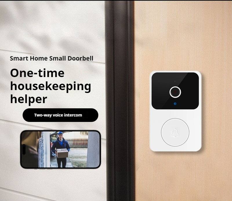 Smart Home Small Doorbell  
One-time housekeeping helper  
Two-way voice intercom