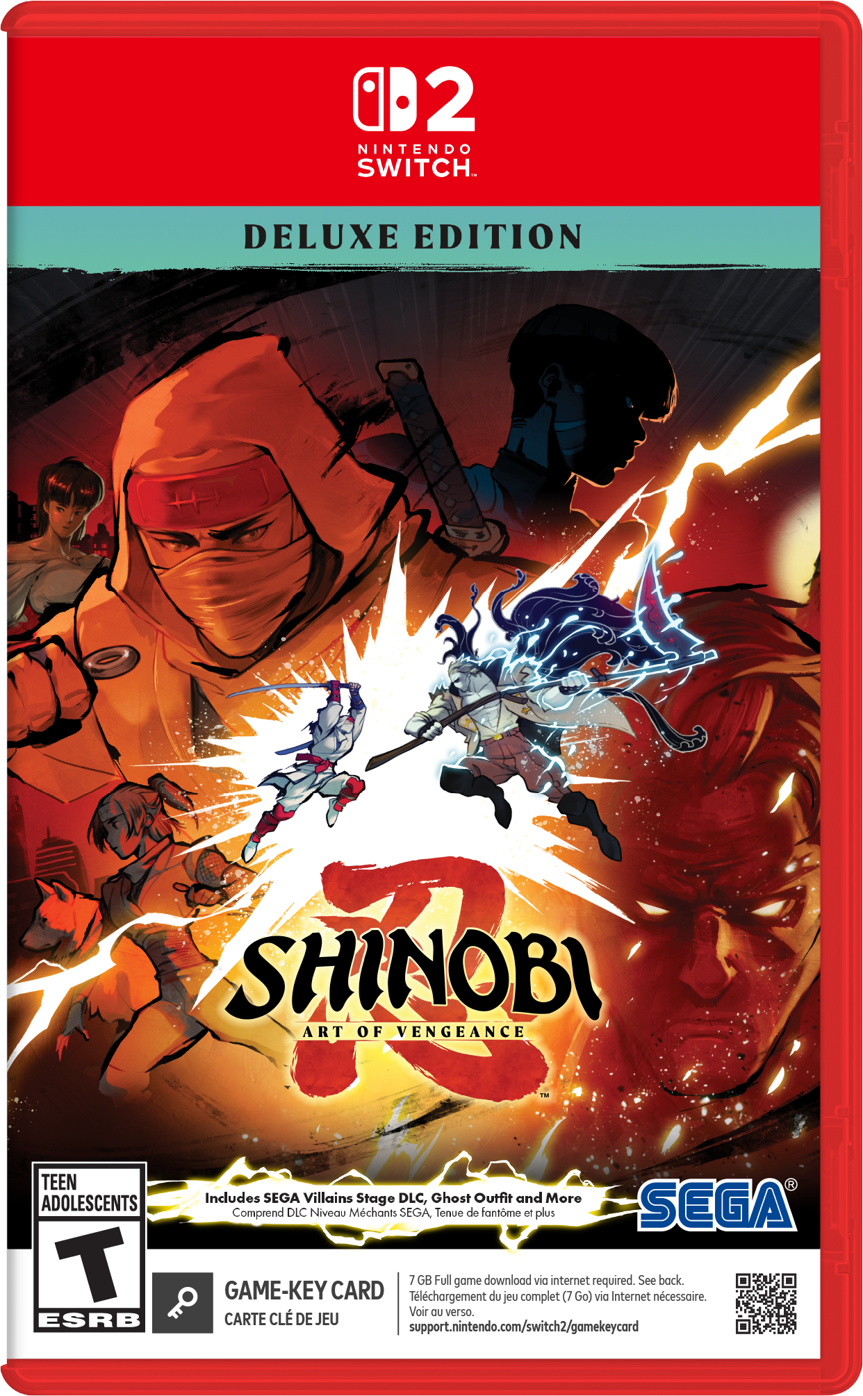 Shinobi: Art of Vengeance Deluxe Edition - Nintendo Switch 2