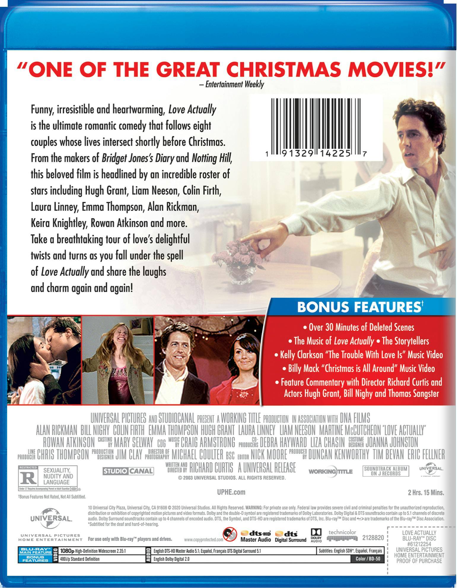 Angle. Love Actually (Blu-ray New Box Art) [Blu-ray].