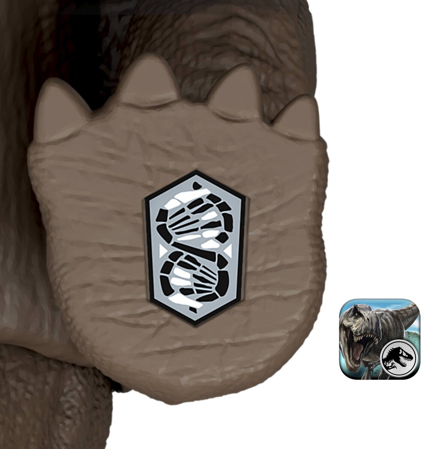 Alt View 4. Mattel - Mattel - Jurassic World: Rebirth Gigantic Thrashers Eotriceratops   - Collectibles - Multicolor.