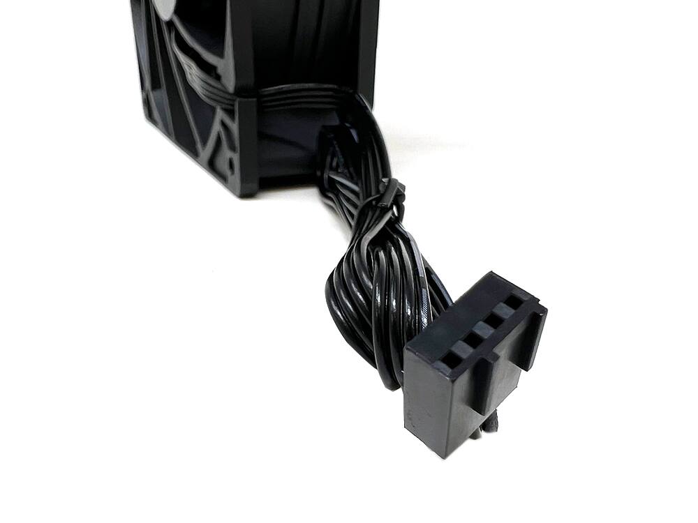 Alt View 6. Bluegears - b-Blaster 140x38 2 ball PWM Version 1200 to 5200RPM with 308 CFM, UL, CE, FCC, RoHS, Reach Certified - Black.