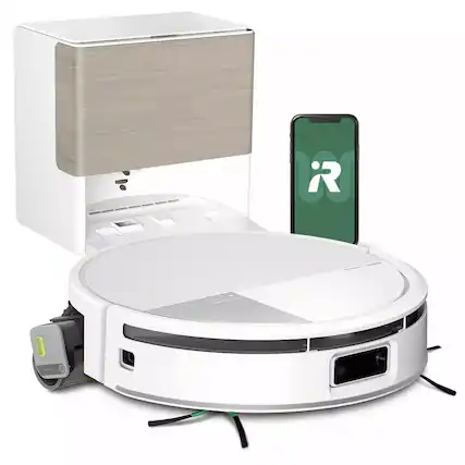 Front. iRobot - iRobot Roomba Max 775C Combo + AW (WHT) - White.