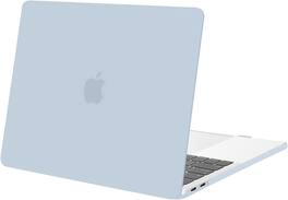 mosiso - Hard Shell Case for 13-inch MacBook Pro 2016-2026 A2338 A2289 A2251 A2159 A1989 A1706 A1708 - Baby Blue
