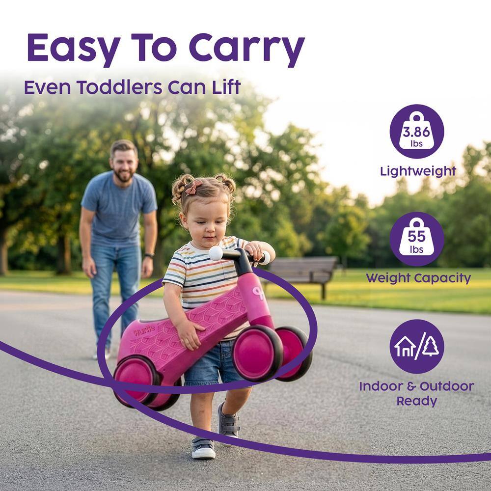 Easy To Carry  
Even Toddlers Can Lift

3.86 lbs  
Lightweight

55 lbs  
Weight Capacity

Indoor & Outdoor Ready